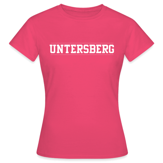 Untersberg Frauen T-Shirt vers. Farben 2xDruck weiß - Azalea