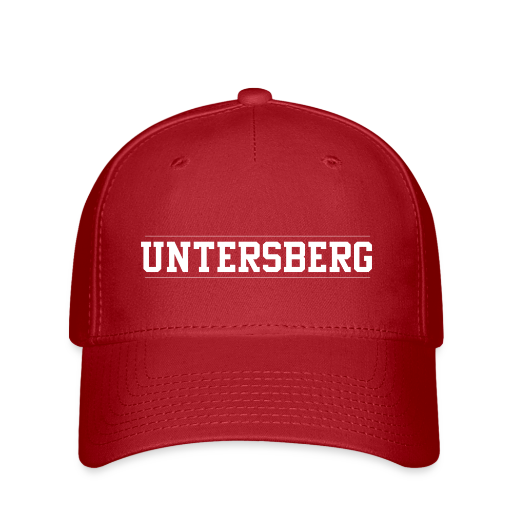 UNTERSBERG Schriftzug - Flexfit Cap - Rot