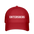 UNTERSBERG Schriftzug - Flexfit Cap - Rot