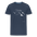 Männer Premium T-Shirt in verschiedenen Farben Untersberg 4 Seiten Druck in Weiss - Navy