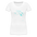 Frauen Premium T-Shirt in versch. Farben Untersberg in Türkis - weiß