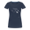 Frauen Premium T-Shirt in versch. Farben Untersberg 4xDruck in Weiss - Navy