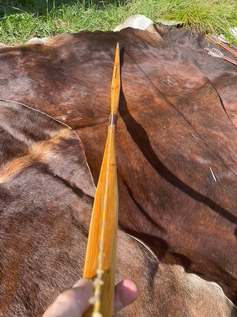 Eibe Paddle Flachbogen - 45lbs auf 28inch - 61inch Länge - inkl. 3 Pfeile