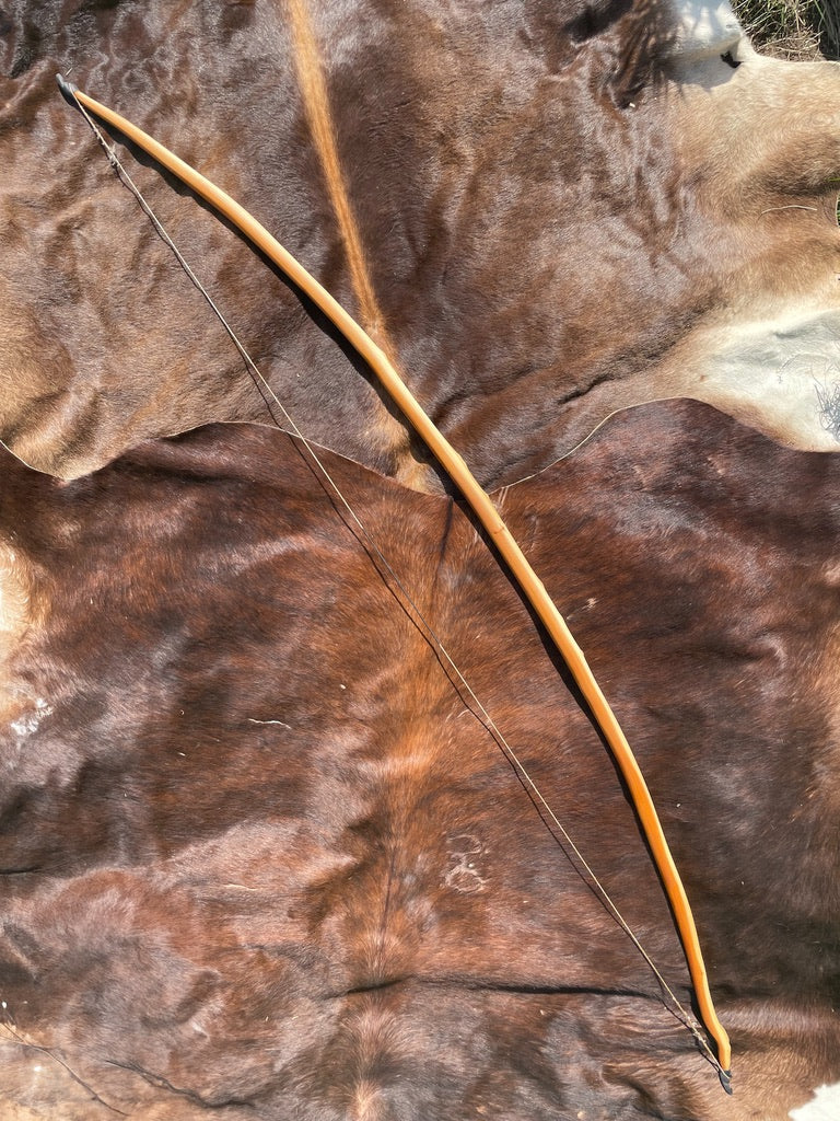 Eiben Langbogen (Warbow) 53lbs auf 28inch - 74inch Länge - inkl. 3 Pfeile