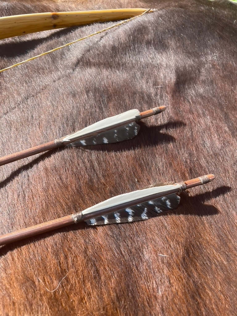 Eibe Paddle Flachbogen - 45lbs auf 28inch - 61inch Länge - inkl. 3 Pfeile