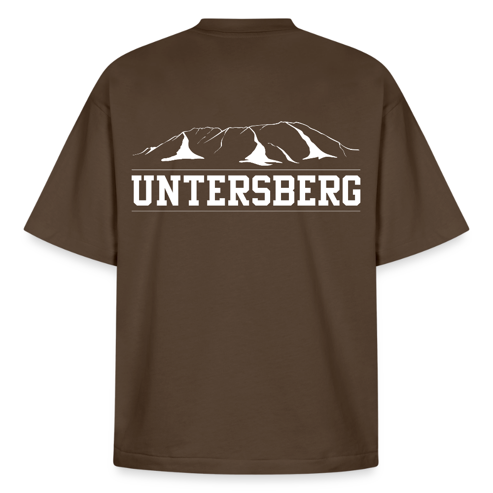 Heavyweight Unisex Boxy T-Shirt von stanley/stella - Dunkelbraun