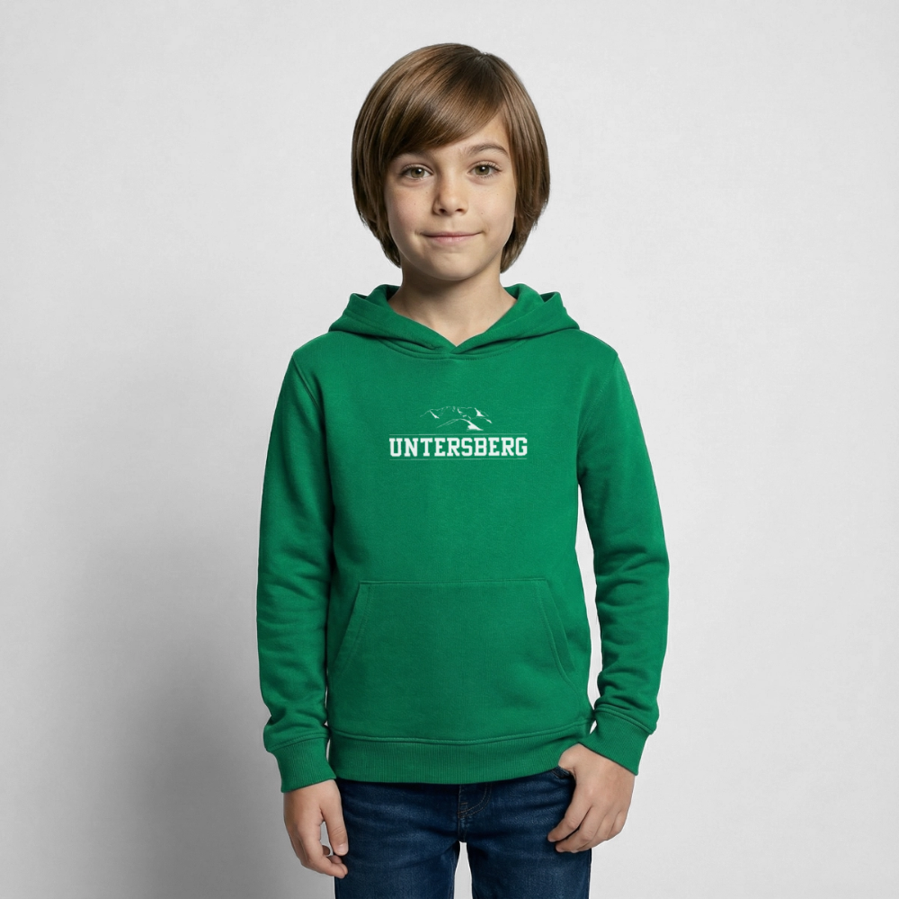 Kinder Untersberg Hoodie - Kelly Green