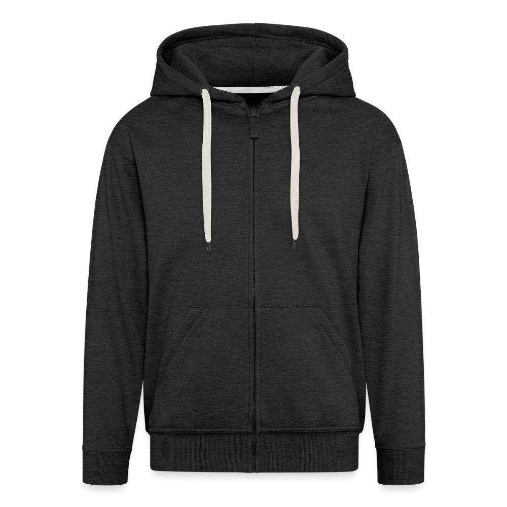 Untersberg Männer Premium Kapuzenjacke - Anthrazit