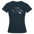 Untersberg Frauen Premium T-Shirt vers. Farben 4xDruck Weiss - Navy