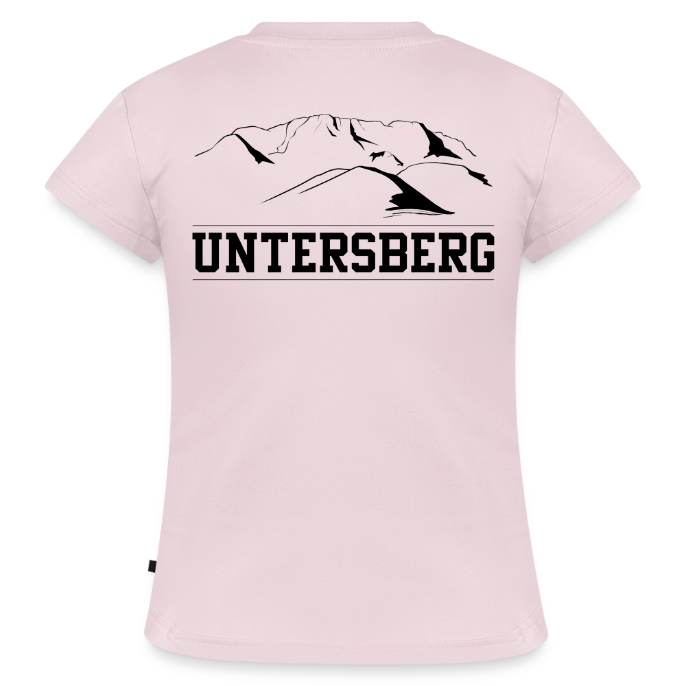 SLIM FIT Frauen Organic T-Shirt Stretch - Puderrosa