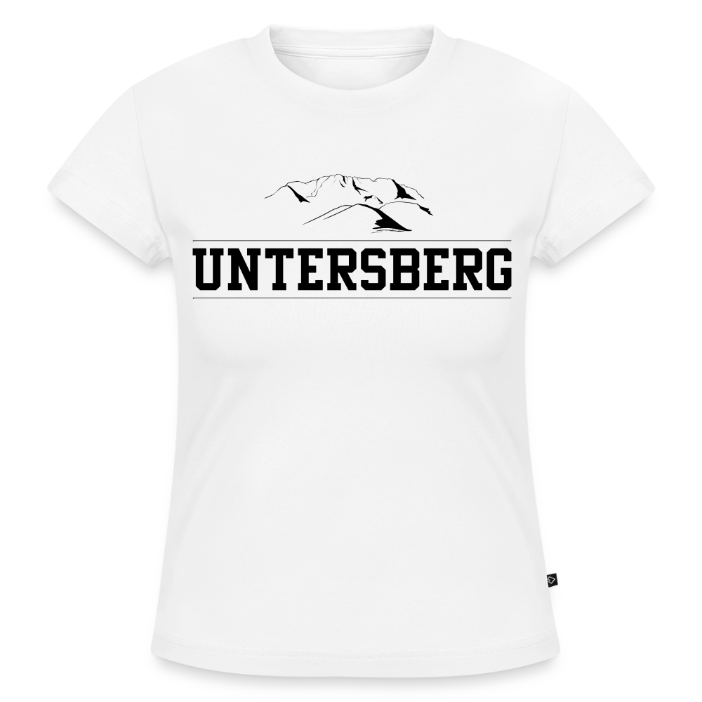 SLIM FIT Frauen Organic T-Shirt Stretch - Weiß