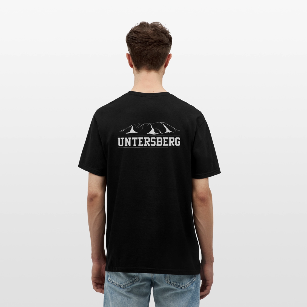 Männer Untersberg T-Shirt - Schwarz