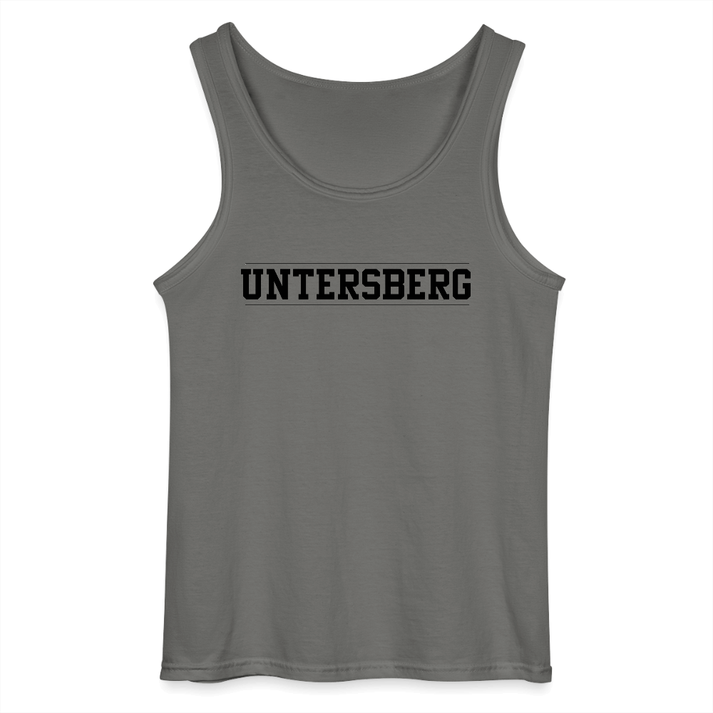 Untersberg Männer Tank Top vers. Farben 2xDruck schwarz - Anthrazit