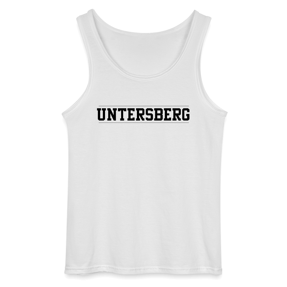 Untersberg Männer Tank Top vers. Farben 2xDruck schwarz - Weiß