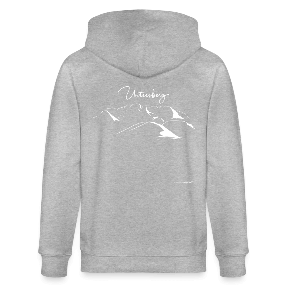 Stanley/Stella Unisex Bio-Kapuzenjacke CULTIVATOR - Grau meliert