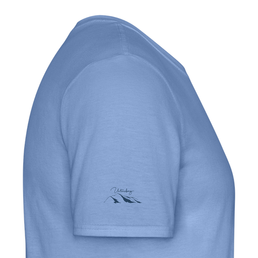 Untersberg  Männer Premium T-Shirt Sky 4xDruck Navy - carolina blue