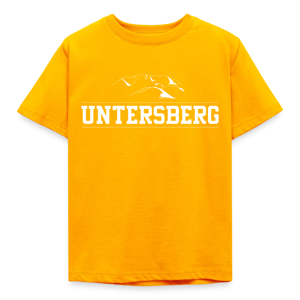 Kinder Untersberg T-Shirt - Gold
