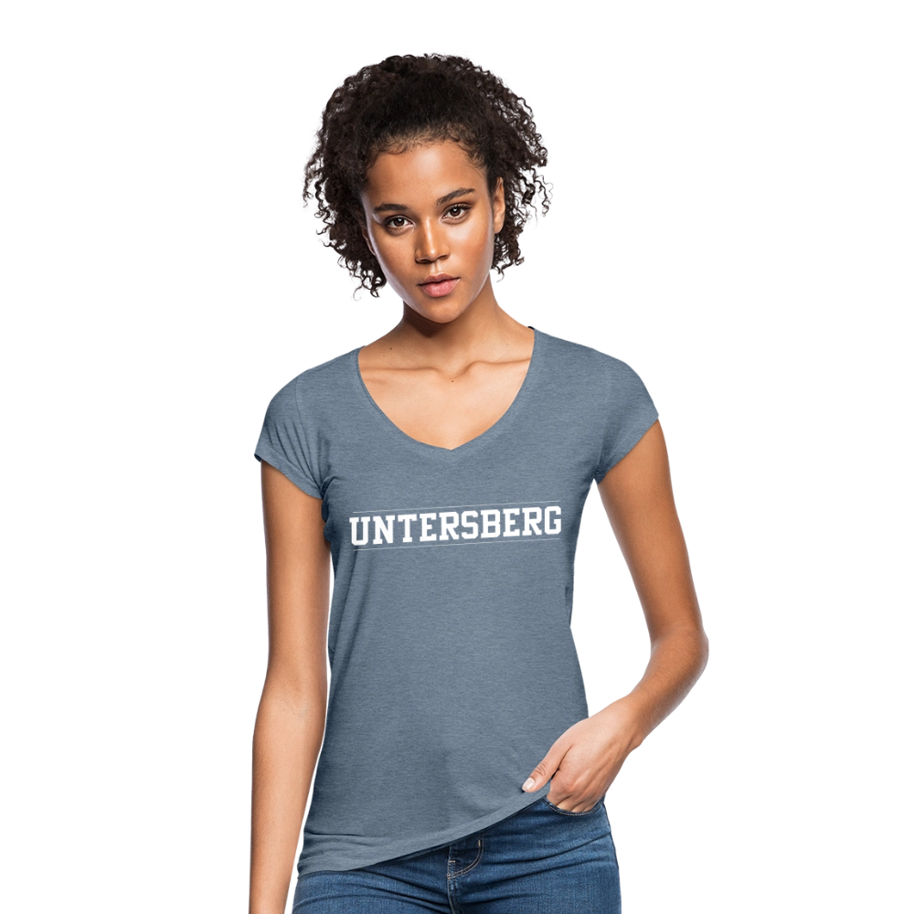 Frauen Vintage Untersberg T-Shirt - Vintage Denim
