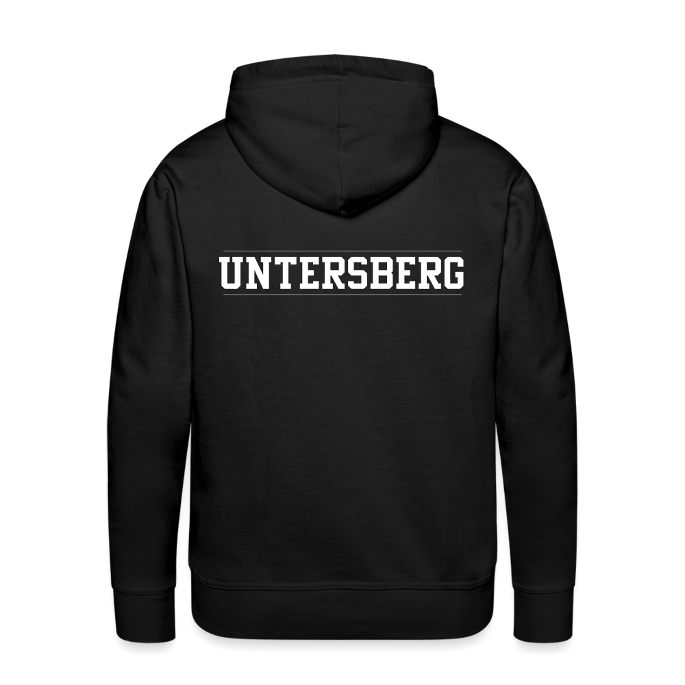 Männer Premium Hoodie - Schwarz