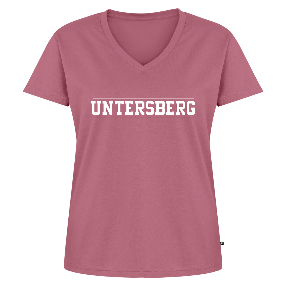 Frauen Bio-T-Shirt mit V-Ausschnitt von Stanley & Stella - Mauve