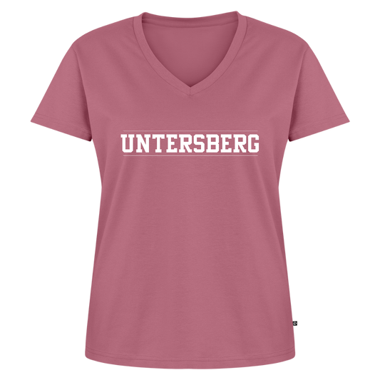 Frauen Bio-T-Shirt mit V-Ausschnitt von Stanley & Stella - Mauve