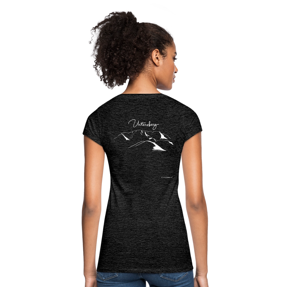 Frauen Vintage Untersberg T-Shirt - Anthrazit