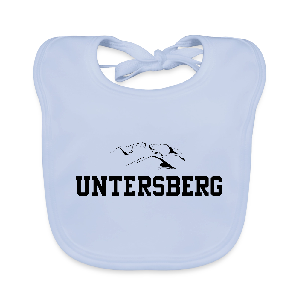 Baby Bio-Lätzchen Untersberg - sky Blue