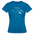 Untersberg Frauen Premium T-Shirt vers. Farben 4xDruck Weiss - Antikblaues Saphir meliert