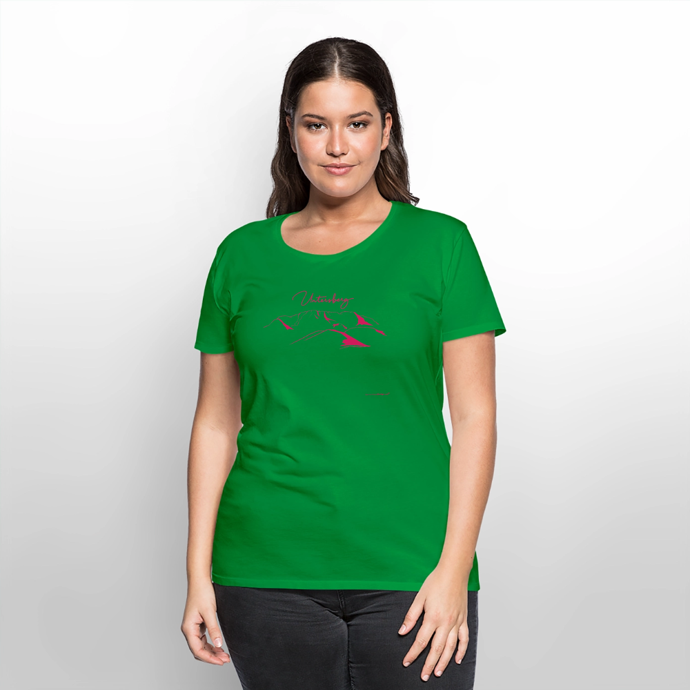 Untersberg Frauen Premium T-Shirt vers. Farben Pink - Grün