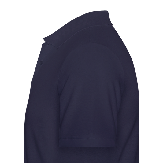 Männer Poloshirt Untersberg in Navyblau - Navy