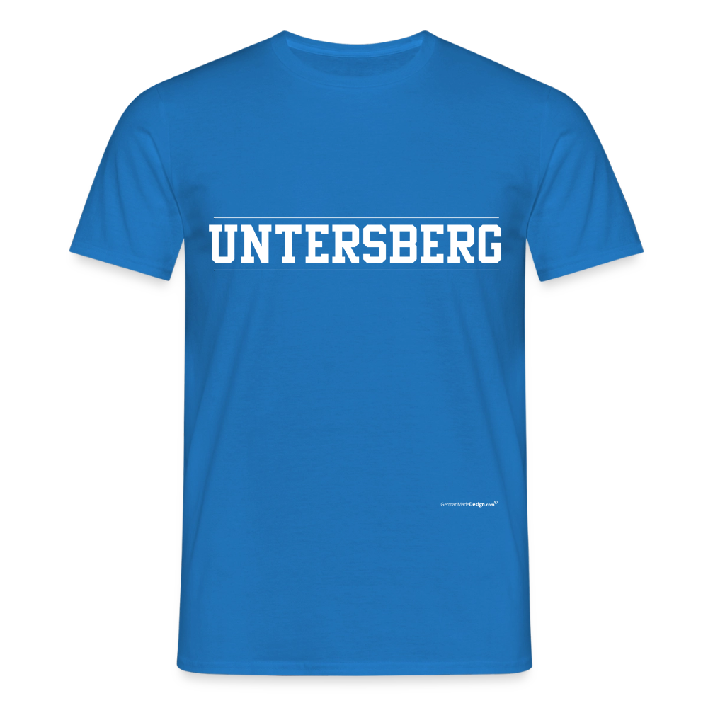 Männer Untersberg T-Shirt - Royalblau