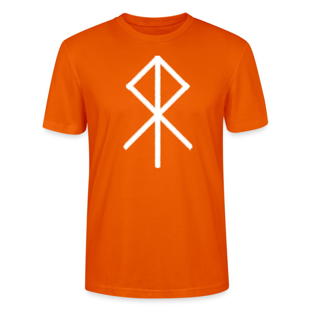 SOR - Runen Männer Bio-T-Shirt - Tieforange