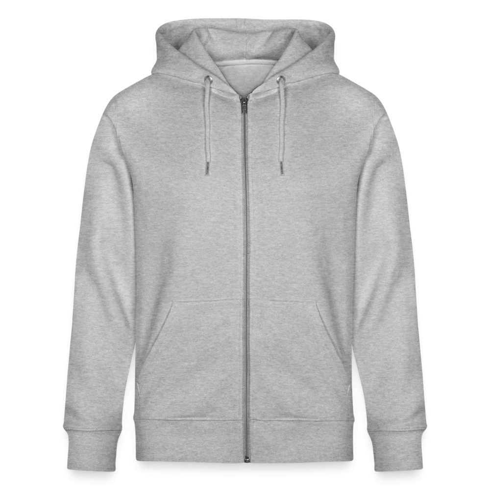 Stanley/Stella Unisex Bio-Kapuzenjacke CULTIVATOR - Grau meliert
