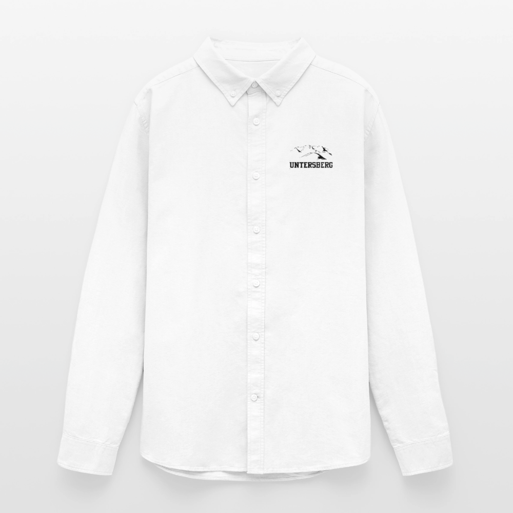 Männer Oxford Untersberg Hemd - Weiß