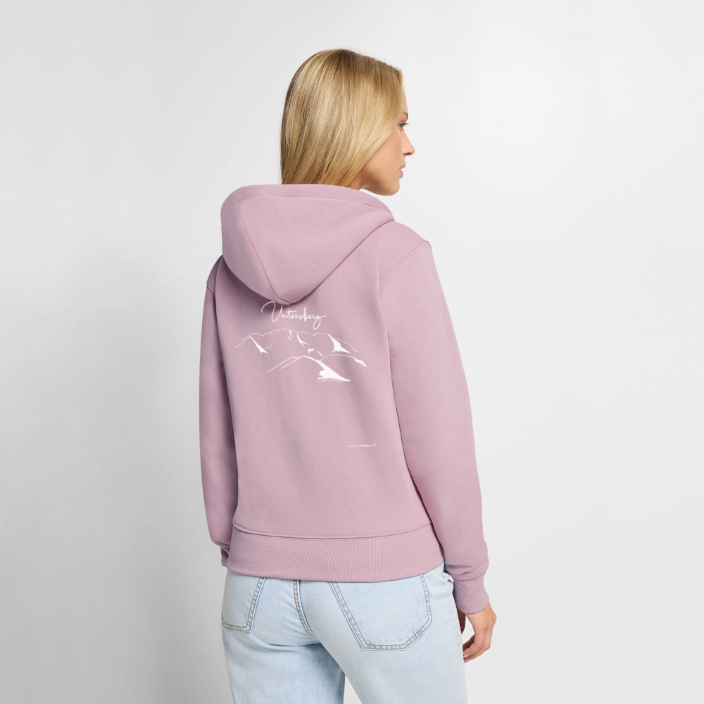 Frauen Premium Kapuzenjacke - Altrosa