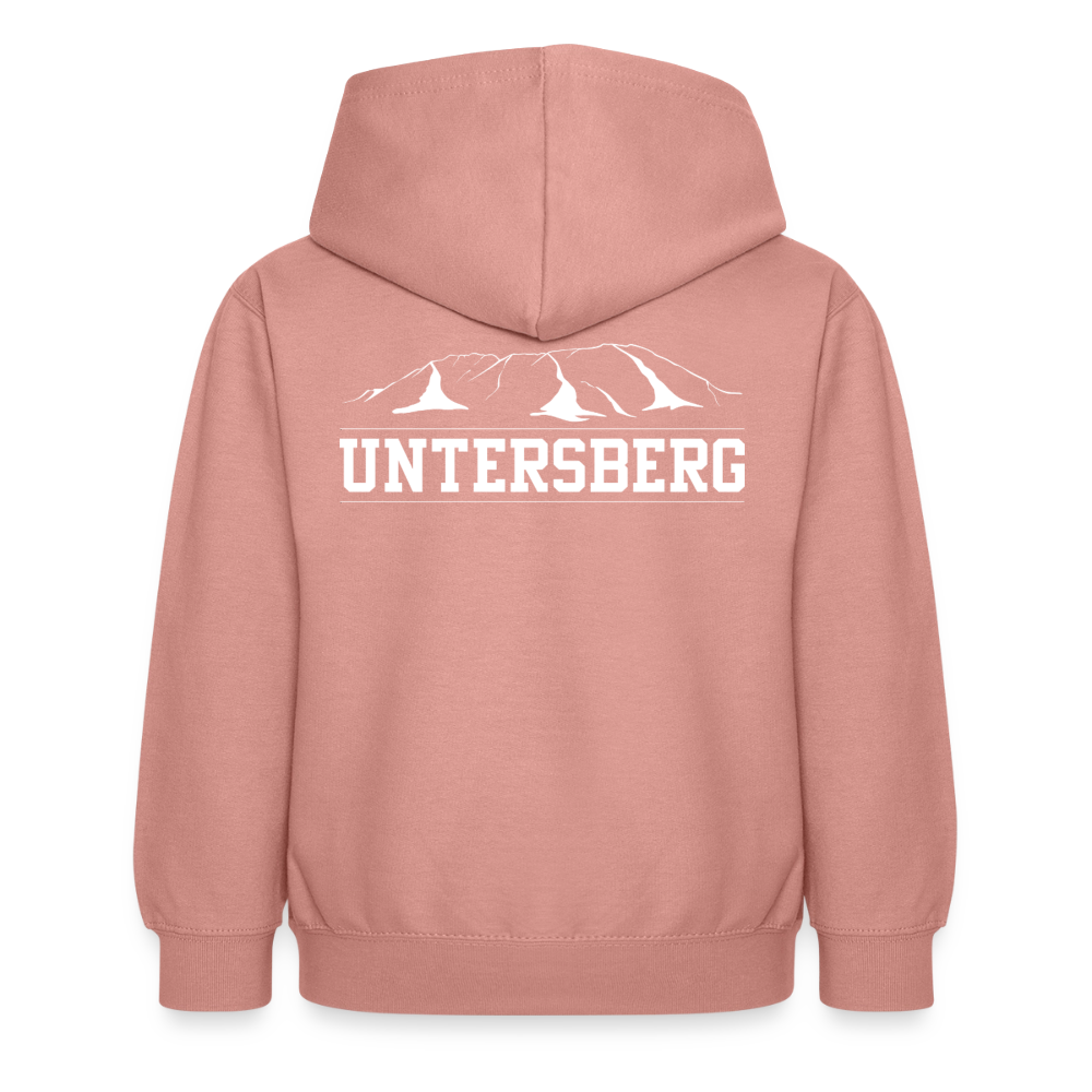 Kinder Untersberg Hoodie - Altrosa
