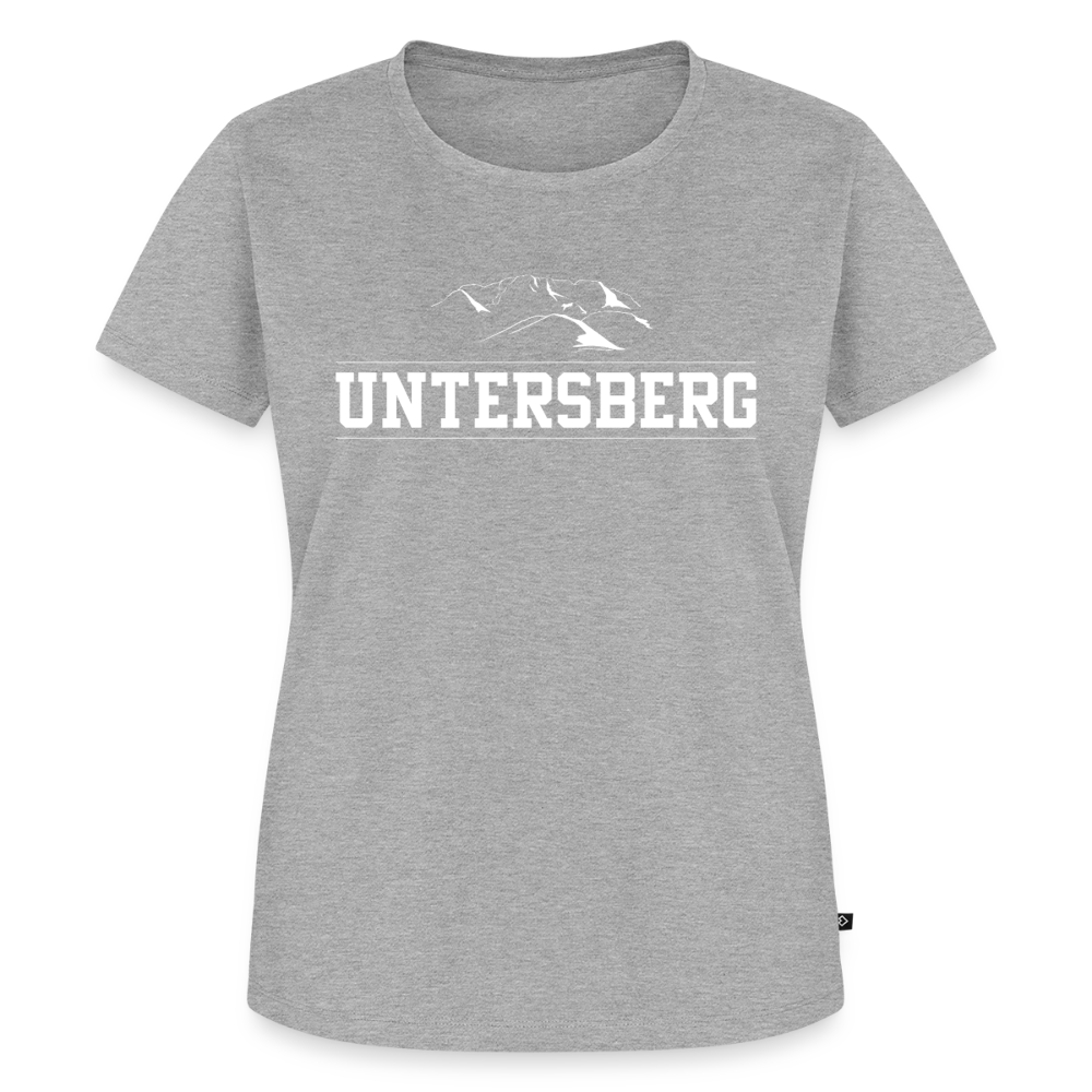 Frauen Premium T-Shirt - Grau meliert