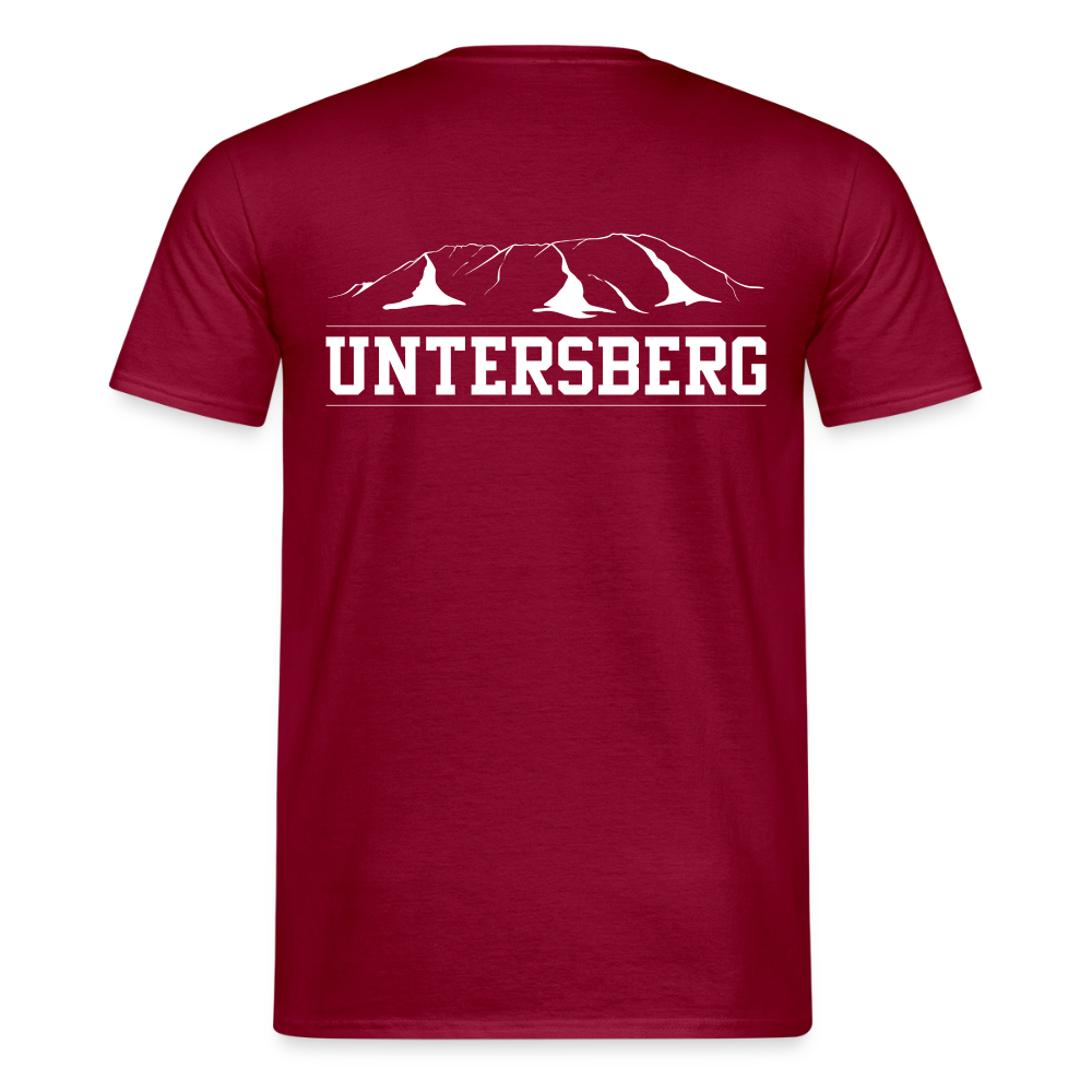 Männer Untersberg T-Shirt - Ziegelrot