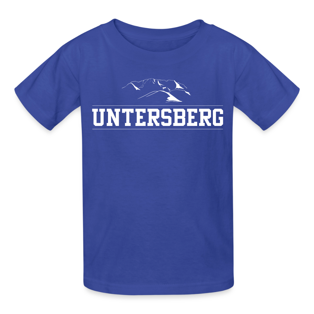 Kinder Untersberg T-Shirt von Russell - Royalblau