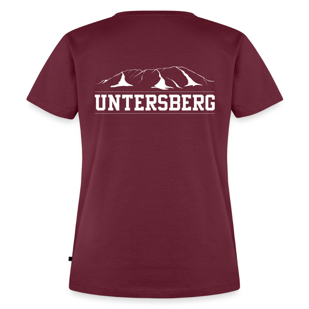 Frauen Premium T-Shirt - Burgunderrot