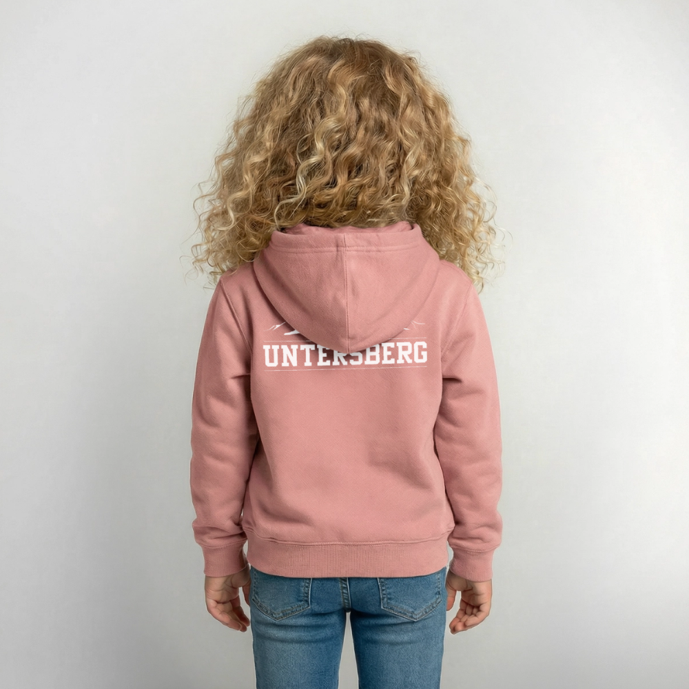 Kinder Untersberg Hoodie - Altrosa