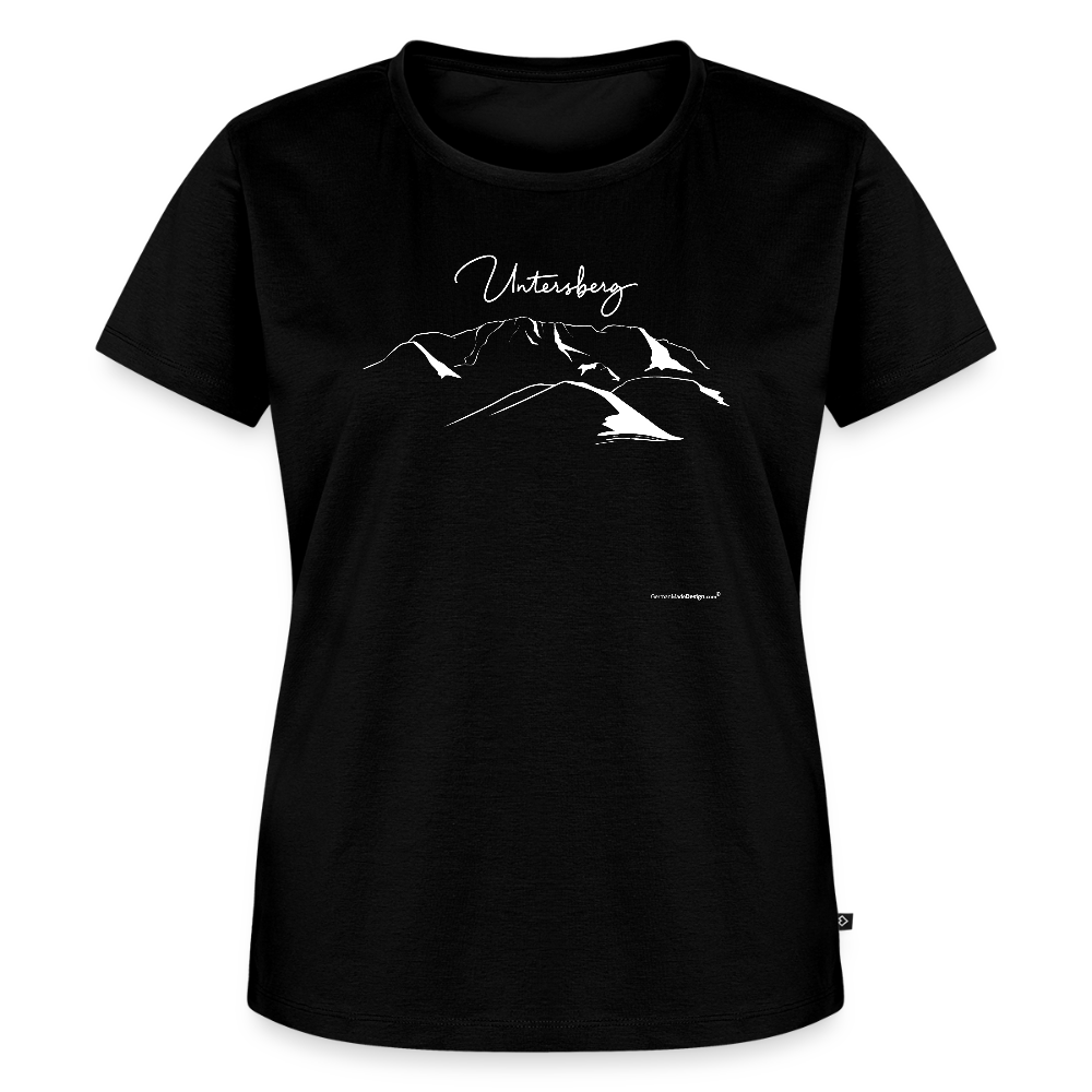 Untersberg T-Shirts Frauen vers. Farben 1xDruck weiss - Schwarz