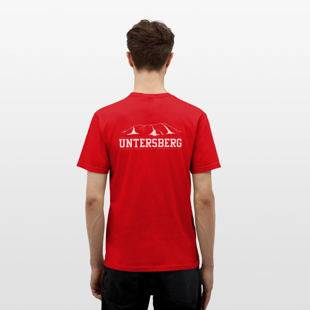 Männer Untersberg T-Shirt - Rot