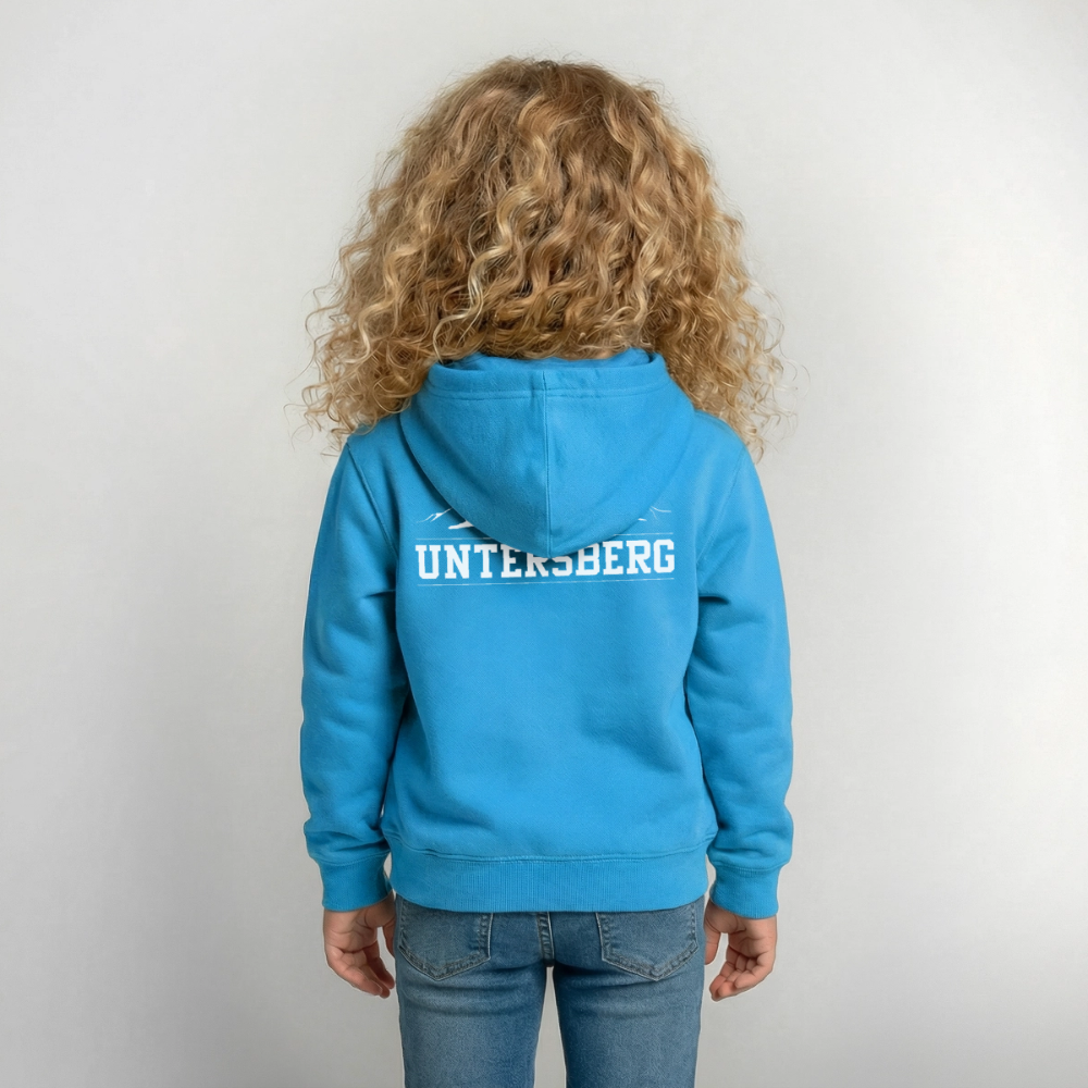 Kinder Untersberg Hoodie - Meeresblau