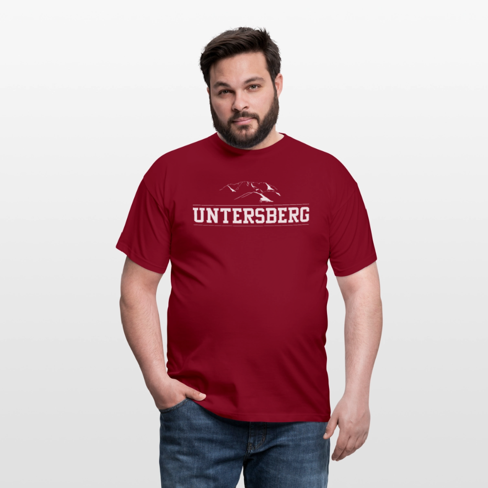 Männer Untersberg T-Shirt - Ziegelrot