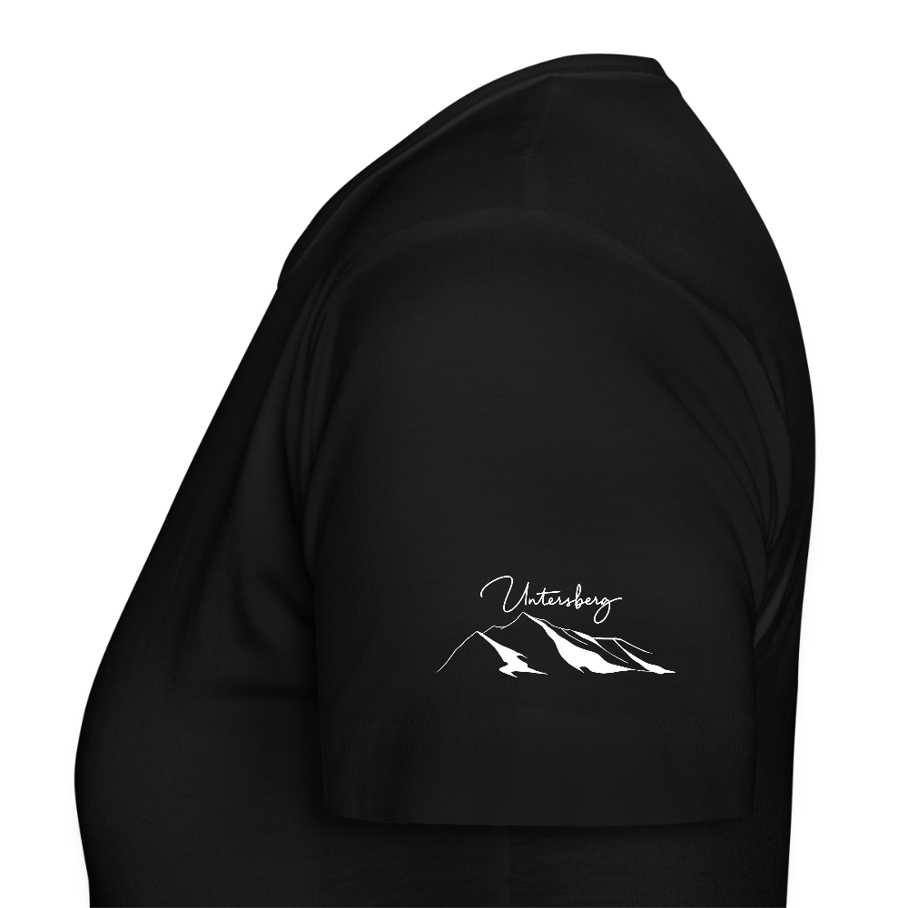 Untersberg Frauen Premium T-Shirt vers. Farben 4xDruck Weiss - Schwarz