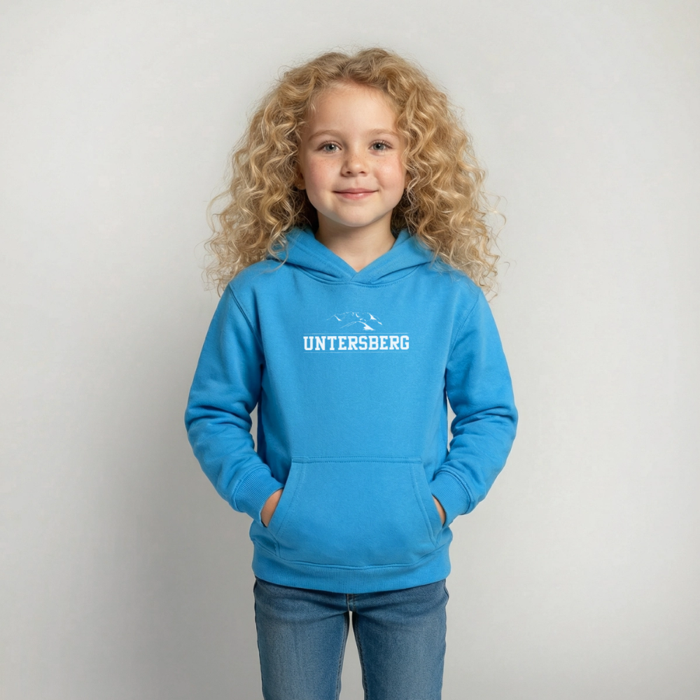 Kinder Untersberg Hoodie - Meeresblau