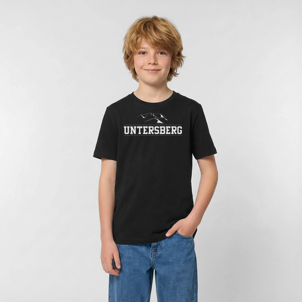 Kinder Untersberg T-Shirt von Russell - Schwarz