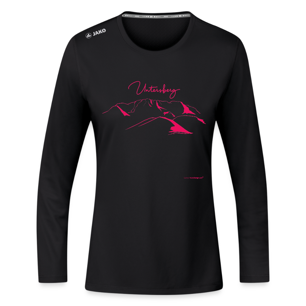 JAKO Frauen Longsleeve Run 2.0 - Schwarz