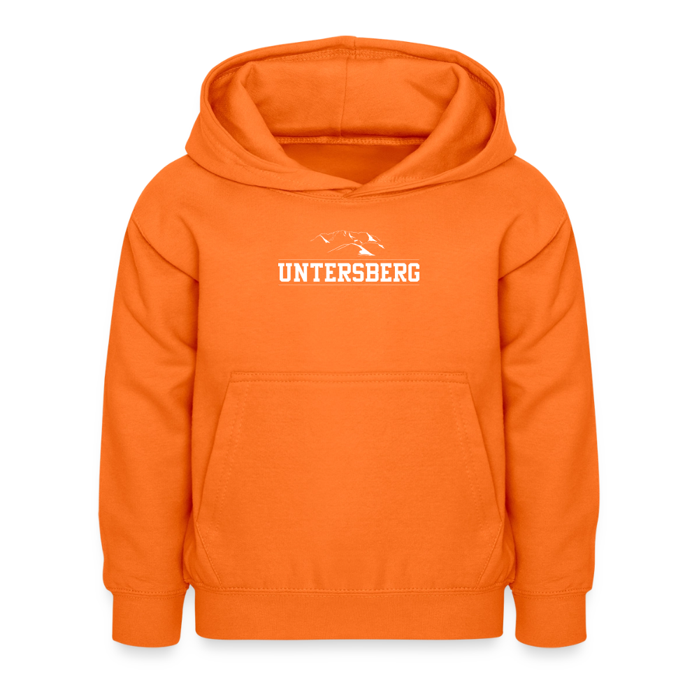 Kinder Untersberg Hoodie - Orange